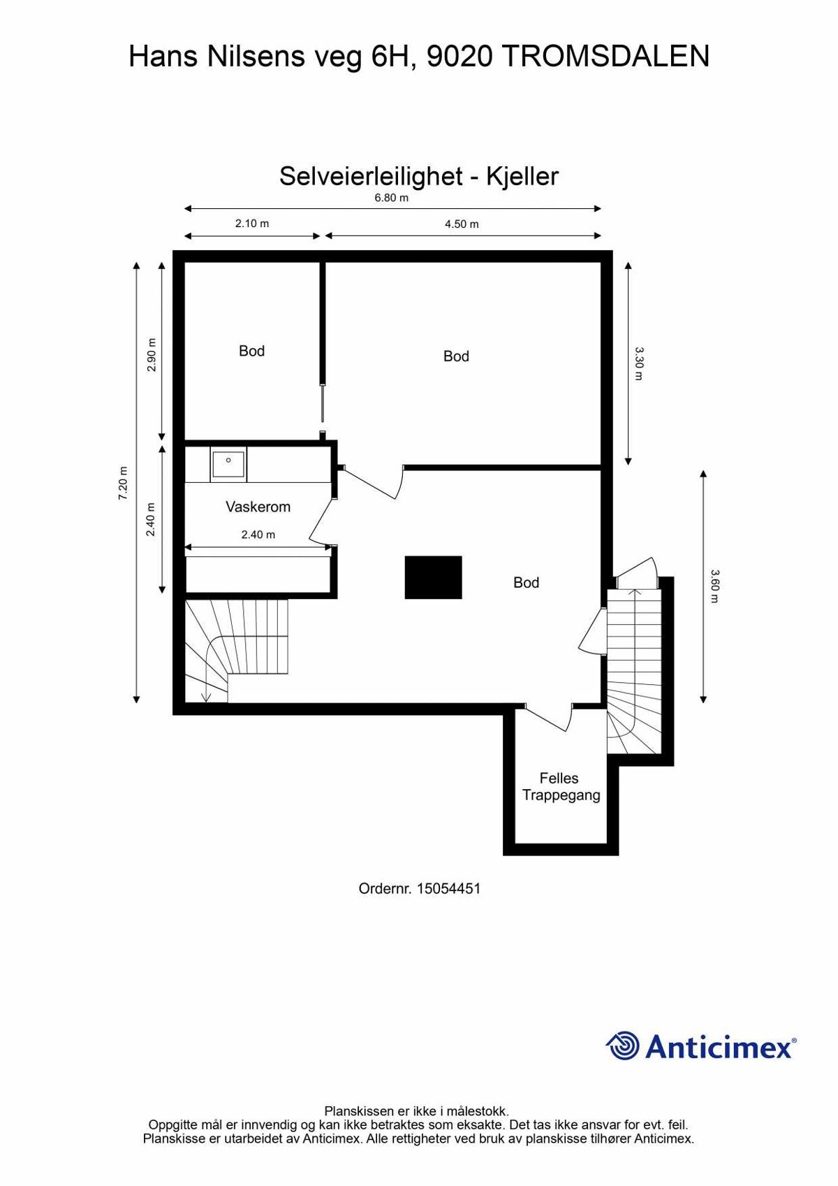 Plantegning u. etasje Galleribilde