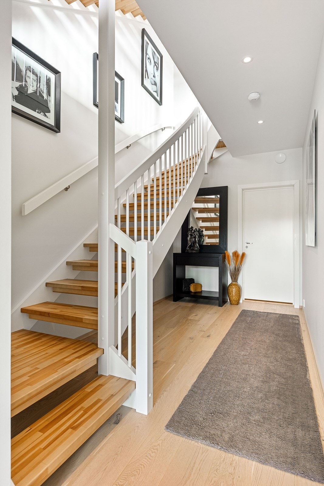 Det er vannbåren varme i alle etasjer Galleribilde