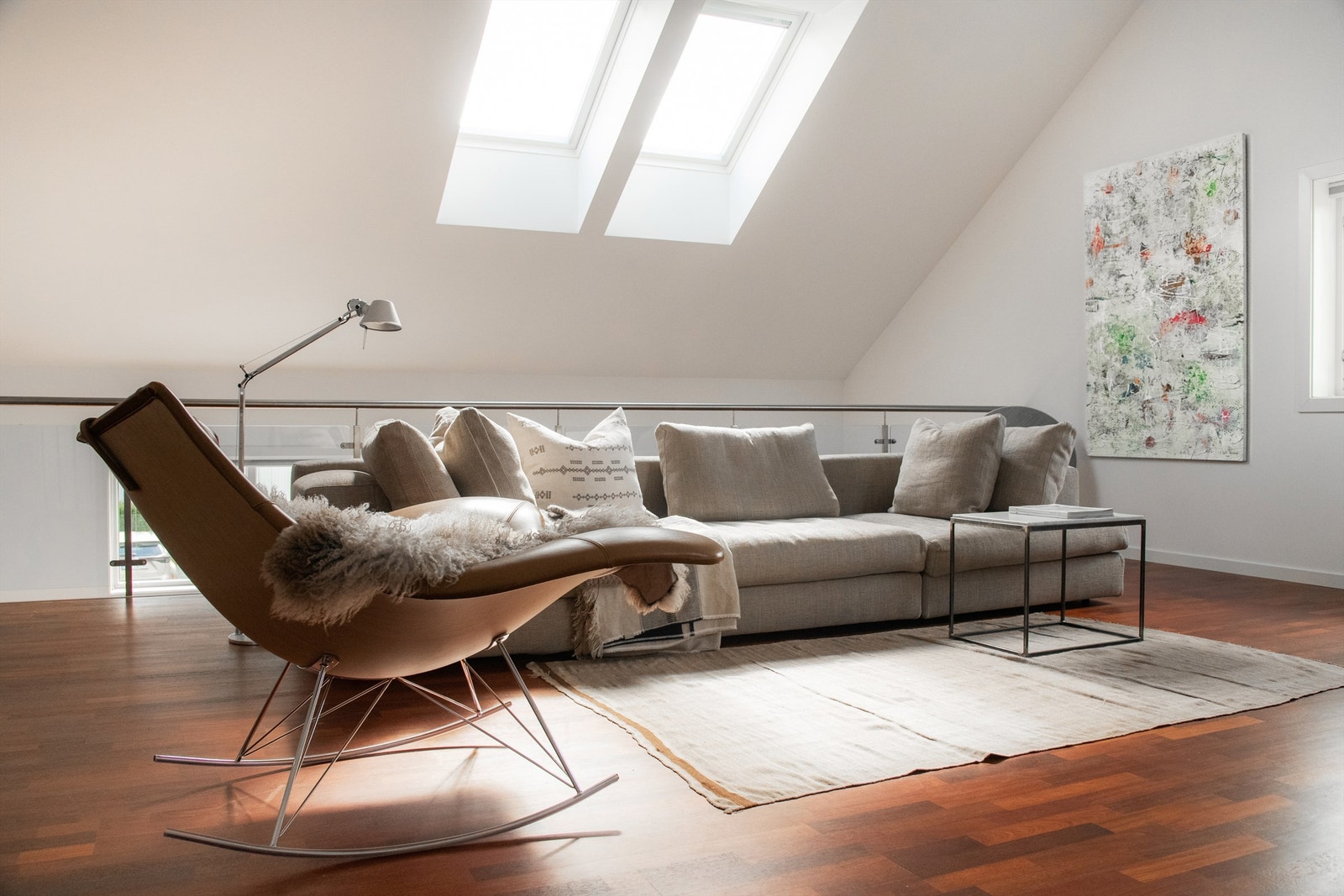 Fantastiske lysforhold i leiligheten. Galleribilde