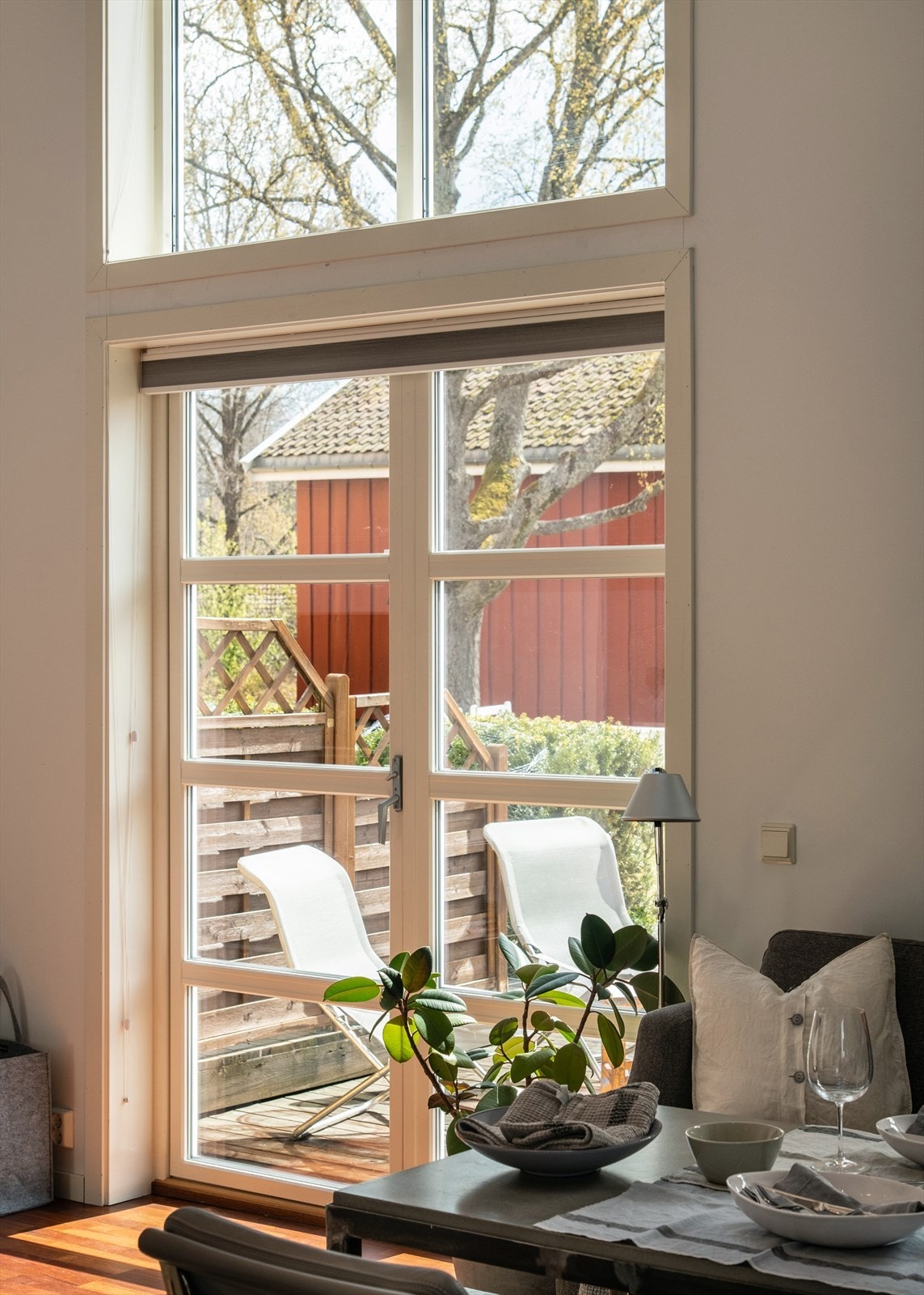 Terrassedøren ble skiftet i 2019. Galleribilde