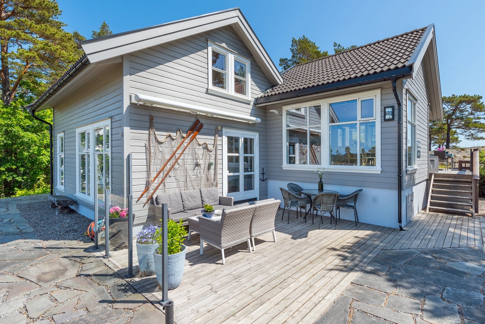 Eiendommen fremstår som sjeldent godt vedlikeholdt. Galleribilde