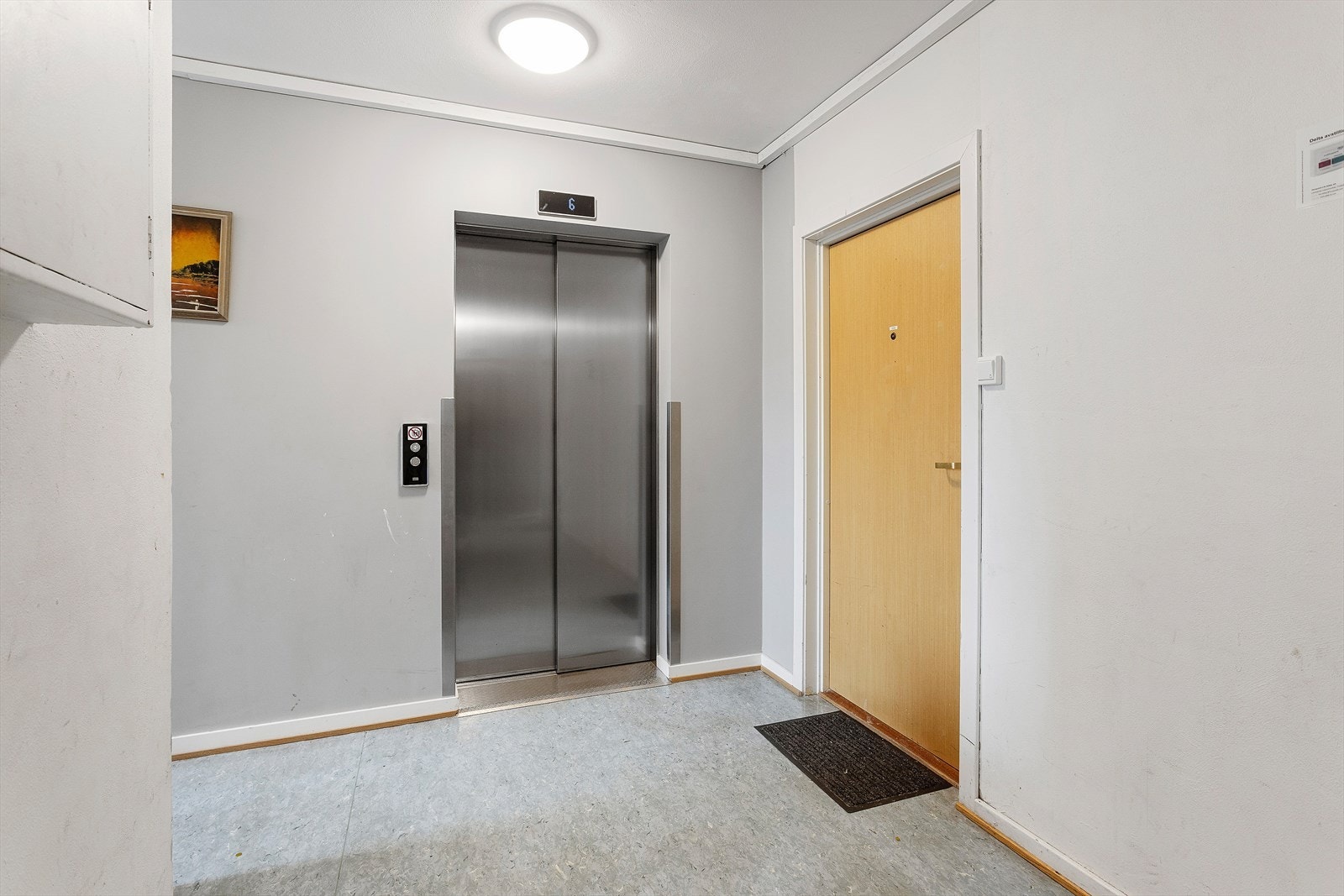 Det er heis i bygget Galleribilde