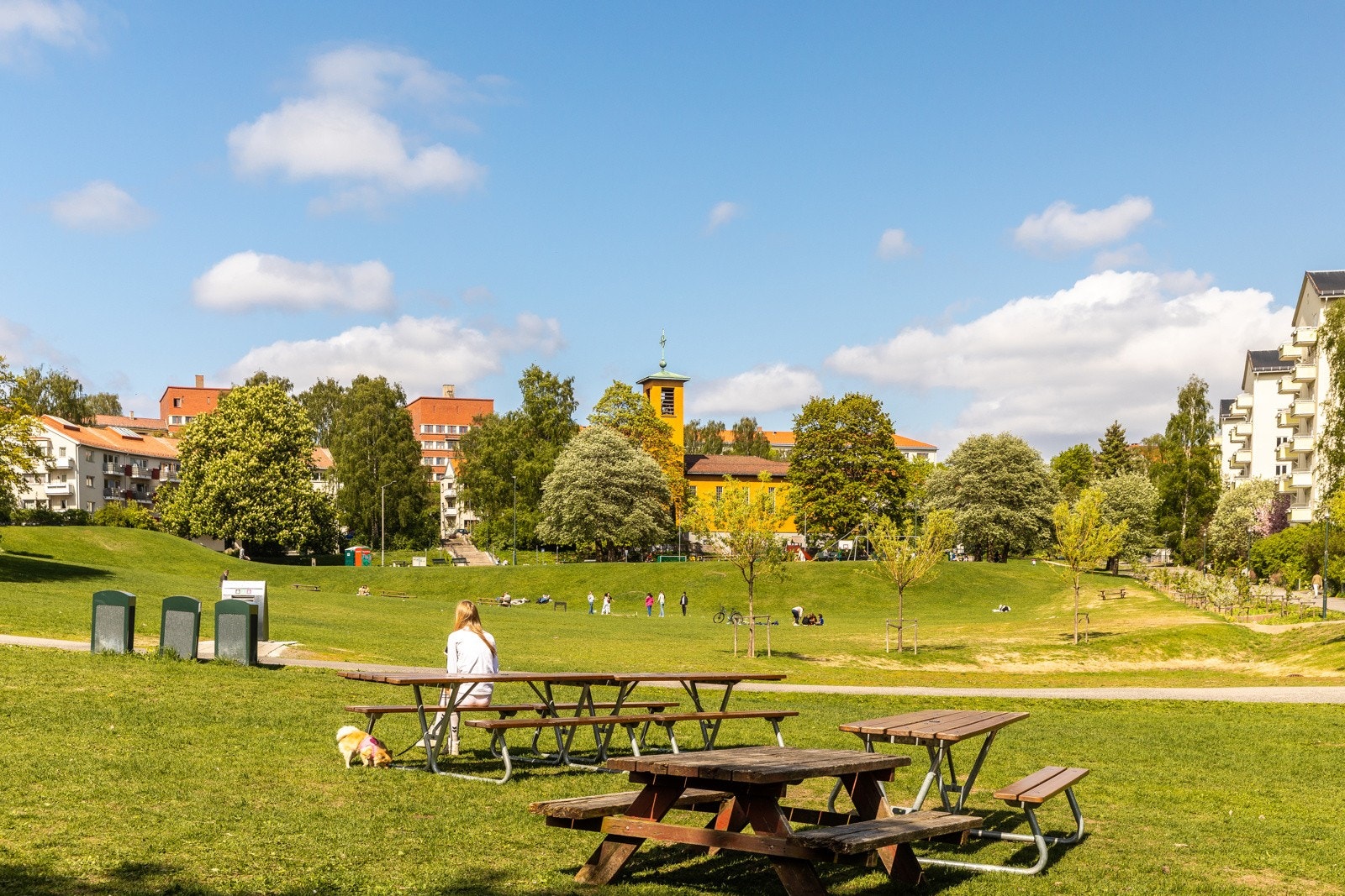 Nydelige Iladalen Park rett utenfor døren. Galleribilde