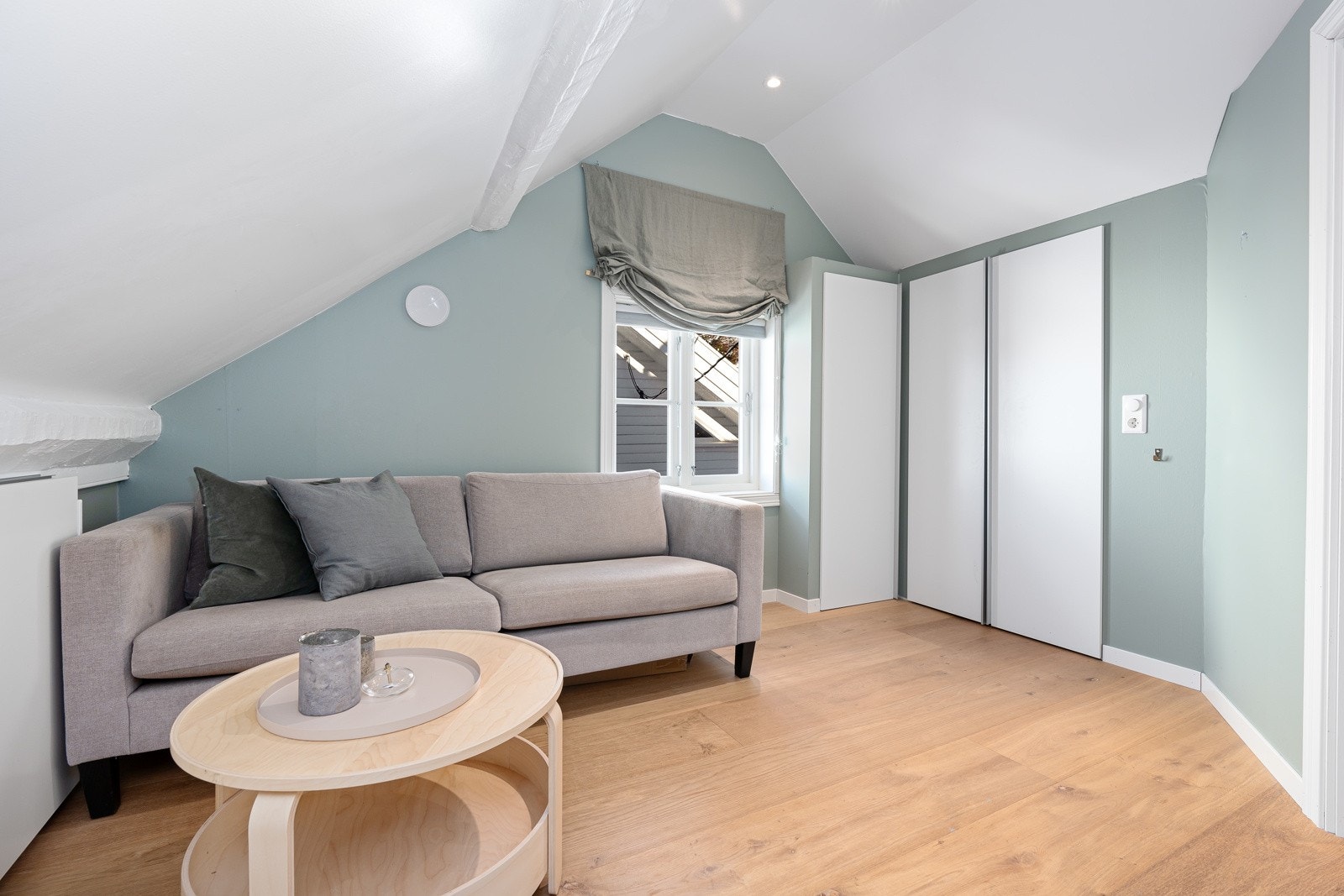 Ett av soverommene oppe. Galleribilde