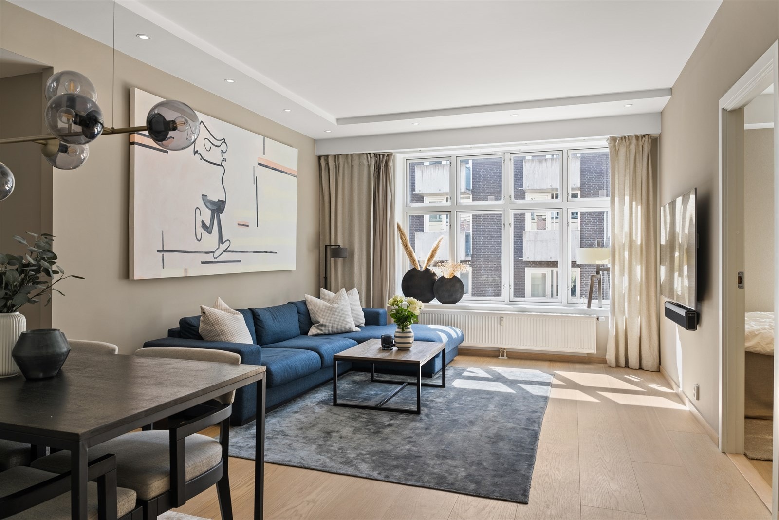 Benjamin Ådna v/Nordvik har gleden av å presentere denne moderne leiligheten i bygget 3. etasje med heisadkomst Galleribilde