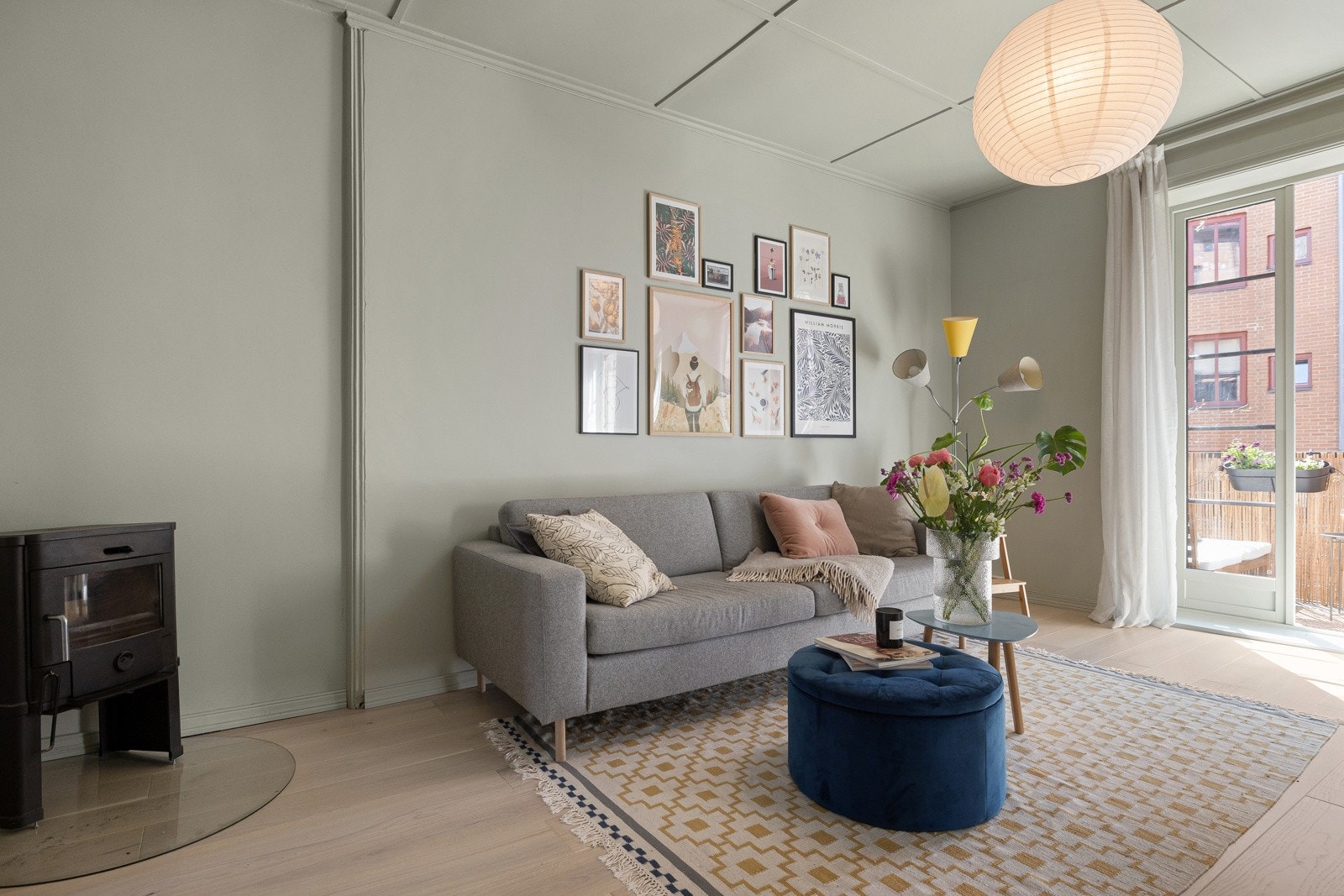 Selger har satt stor pris på hverdagen i leiligheten. I perioder har ett rom blitt utleid på Airbnb, som har vært en fin økonomisk bonus. Galleribilde