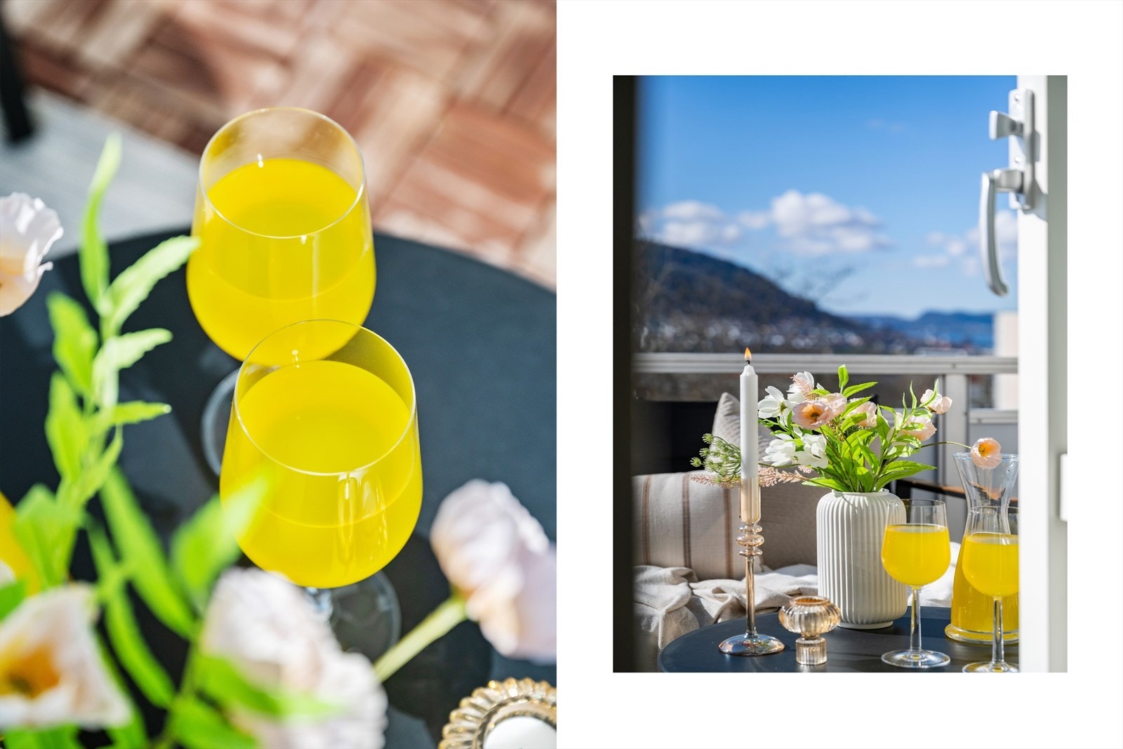 - Balkongen måler ca. 9,3m² - Galleribilde