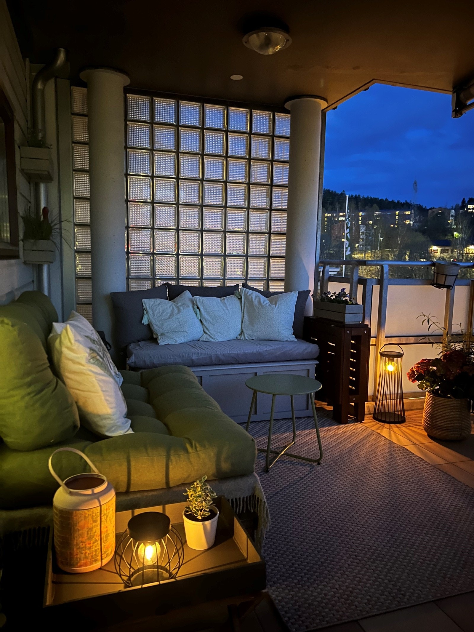 Privat kveldsbilde. Galleribilde