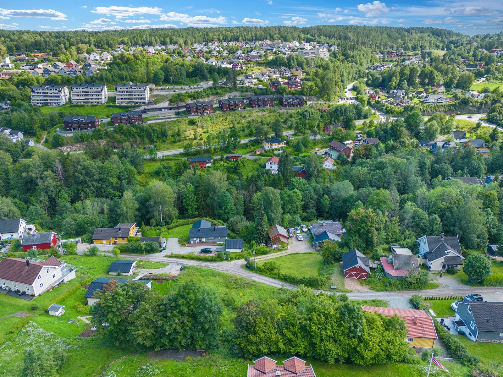 Dronefoto Galleribilde