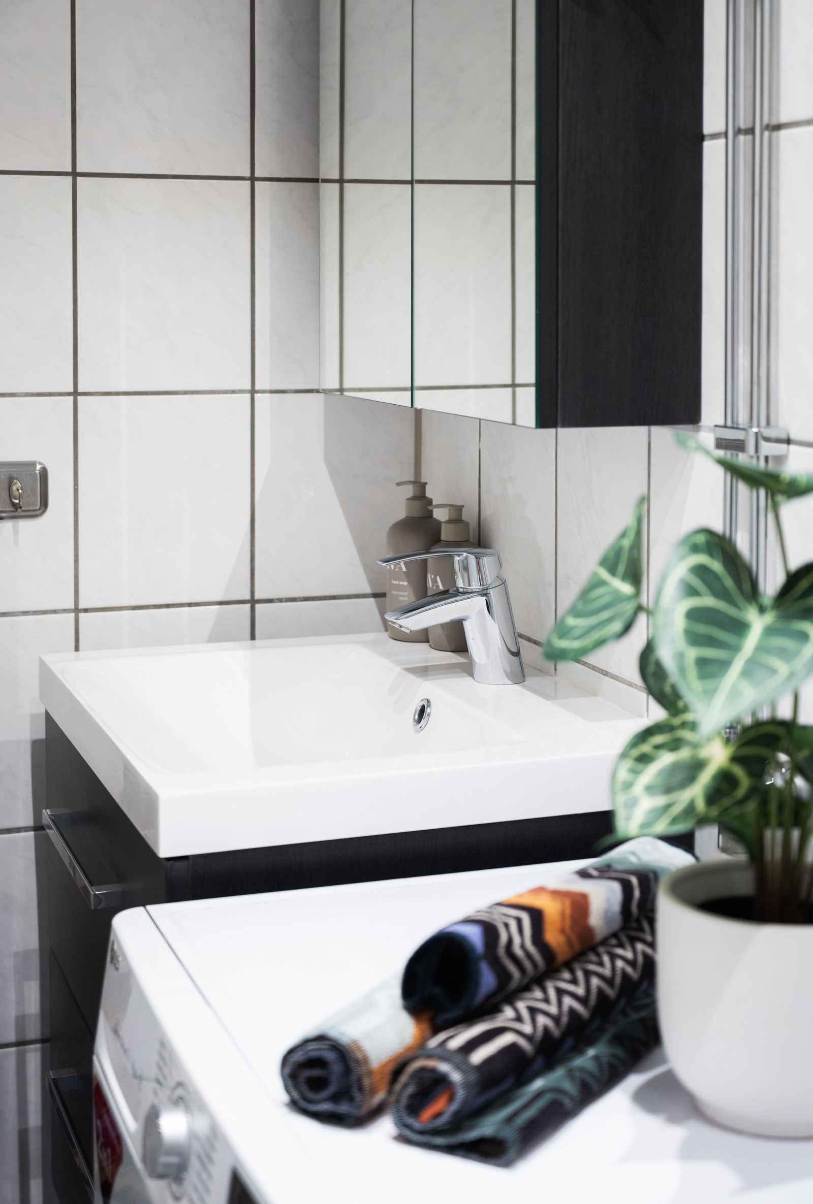 Plass til vaskemaskin. Galleribilde