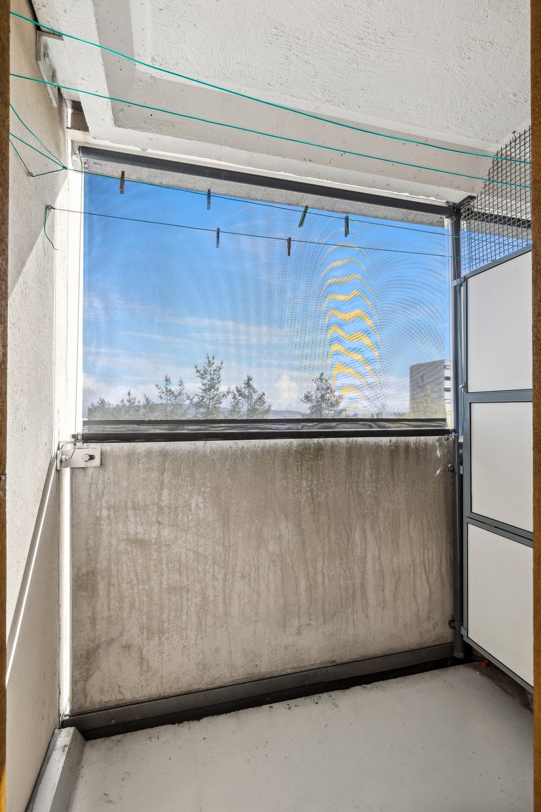 Luftebalkong kjøkken. Galleribilde