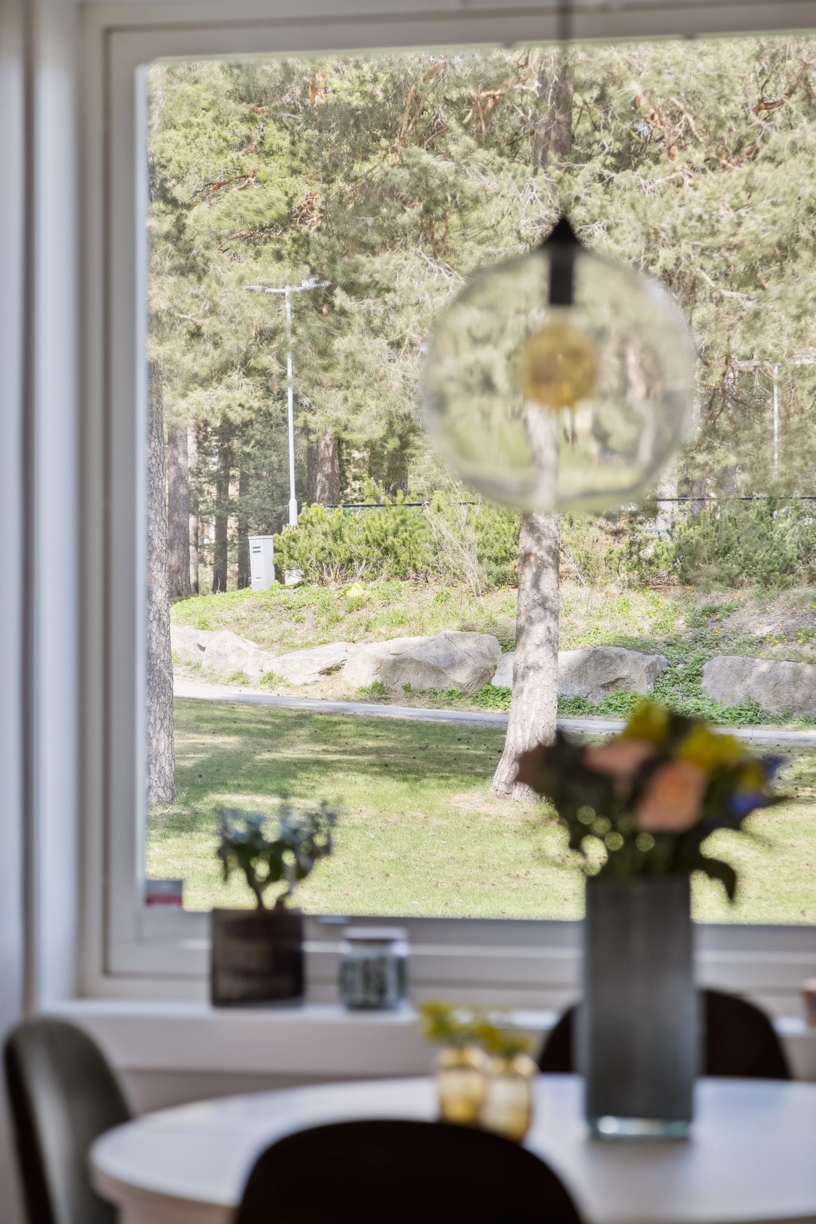 Utsyn fra spisestue. Galleribilde