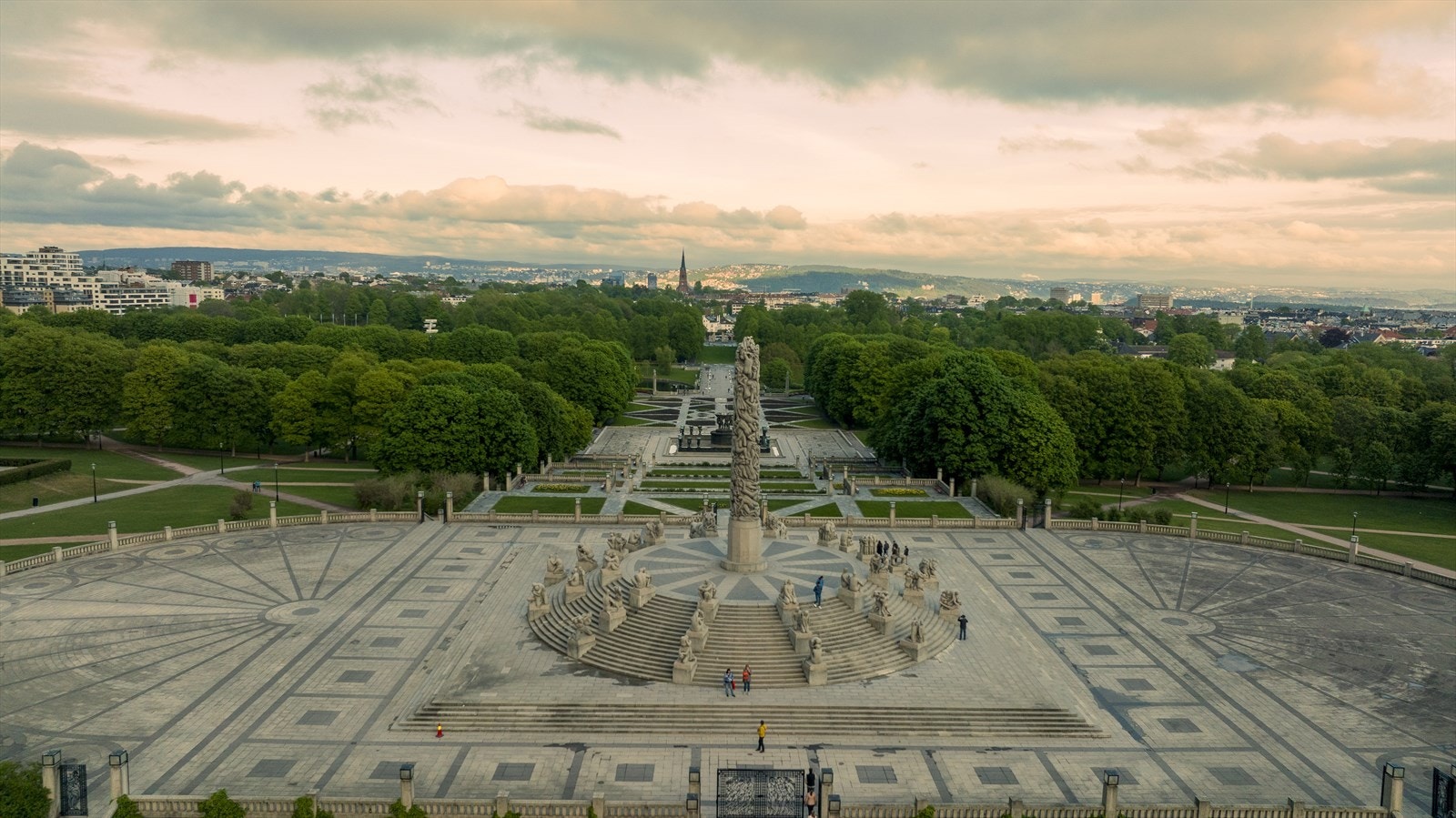 Frognerparken - rett ved leiligheten Galleribilde