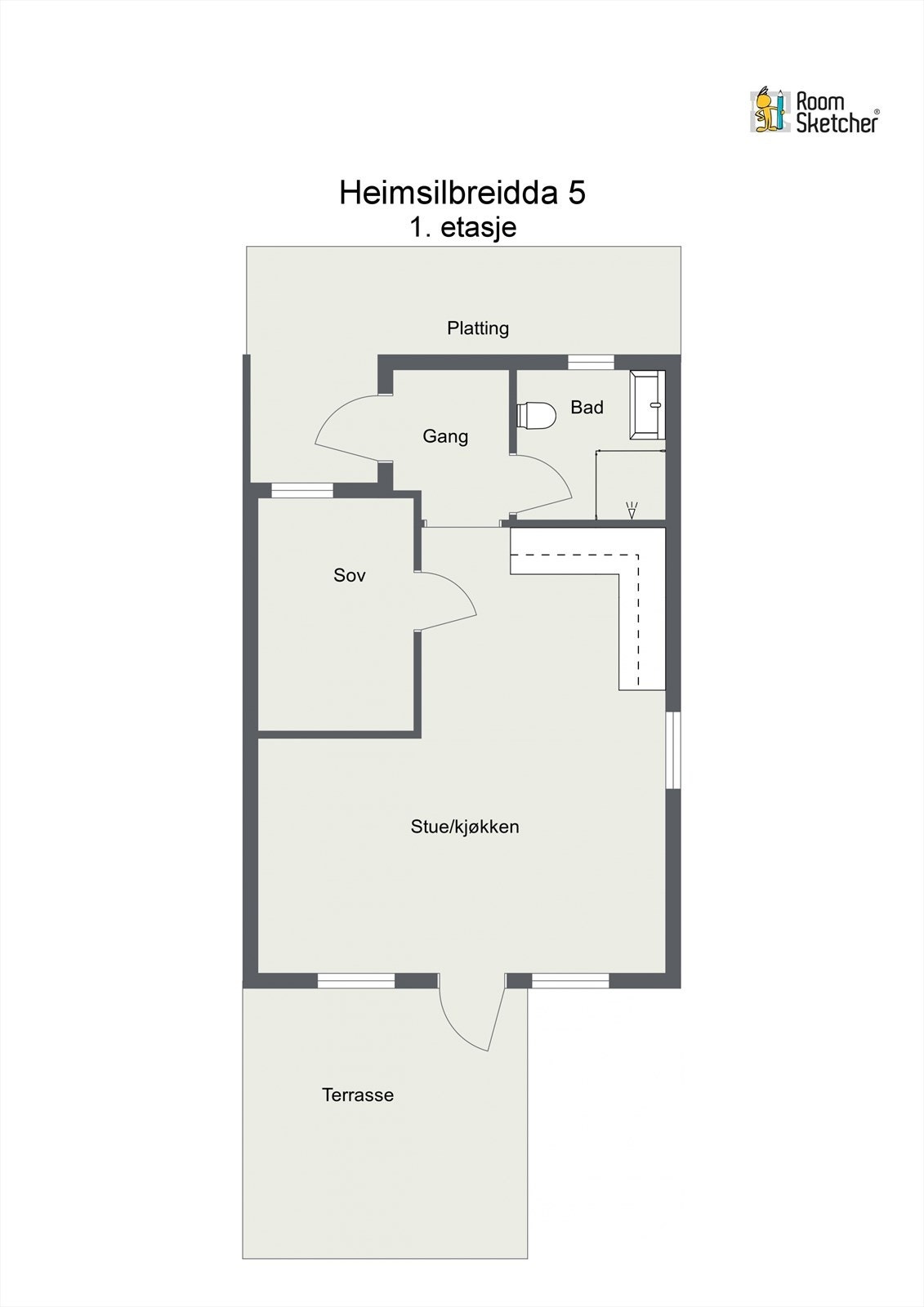 Plantegning. Galleribilde