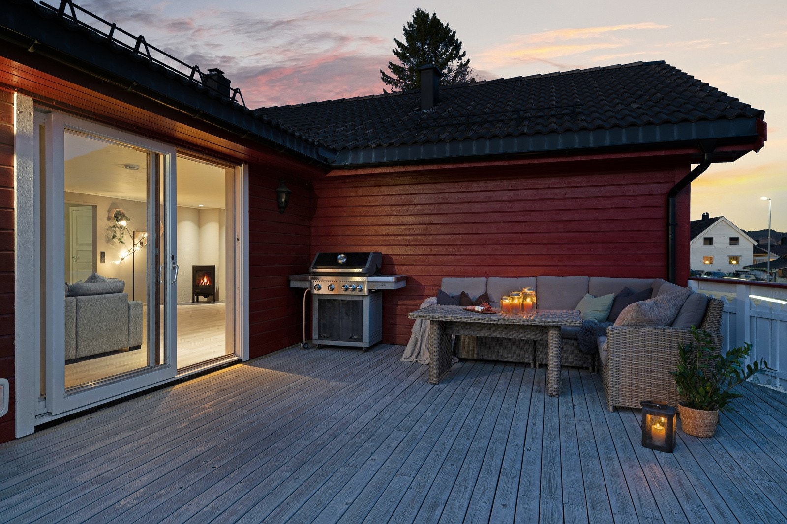 Her er det god plass til å samle venner og familie. Galleribilde