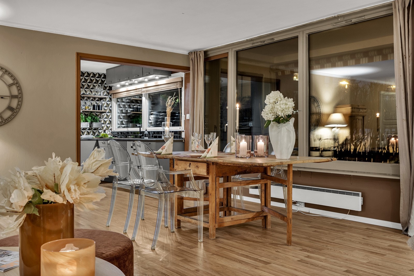 Her kan hele familien samles til et hyggelig måltid. Galleribilde