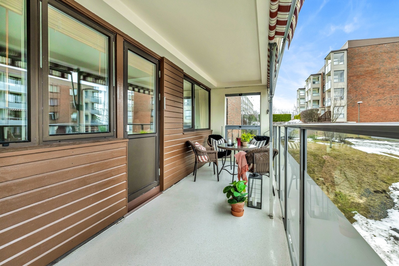 Balkong med utgang fra hovedsoverommet. Galleribilde