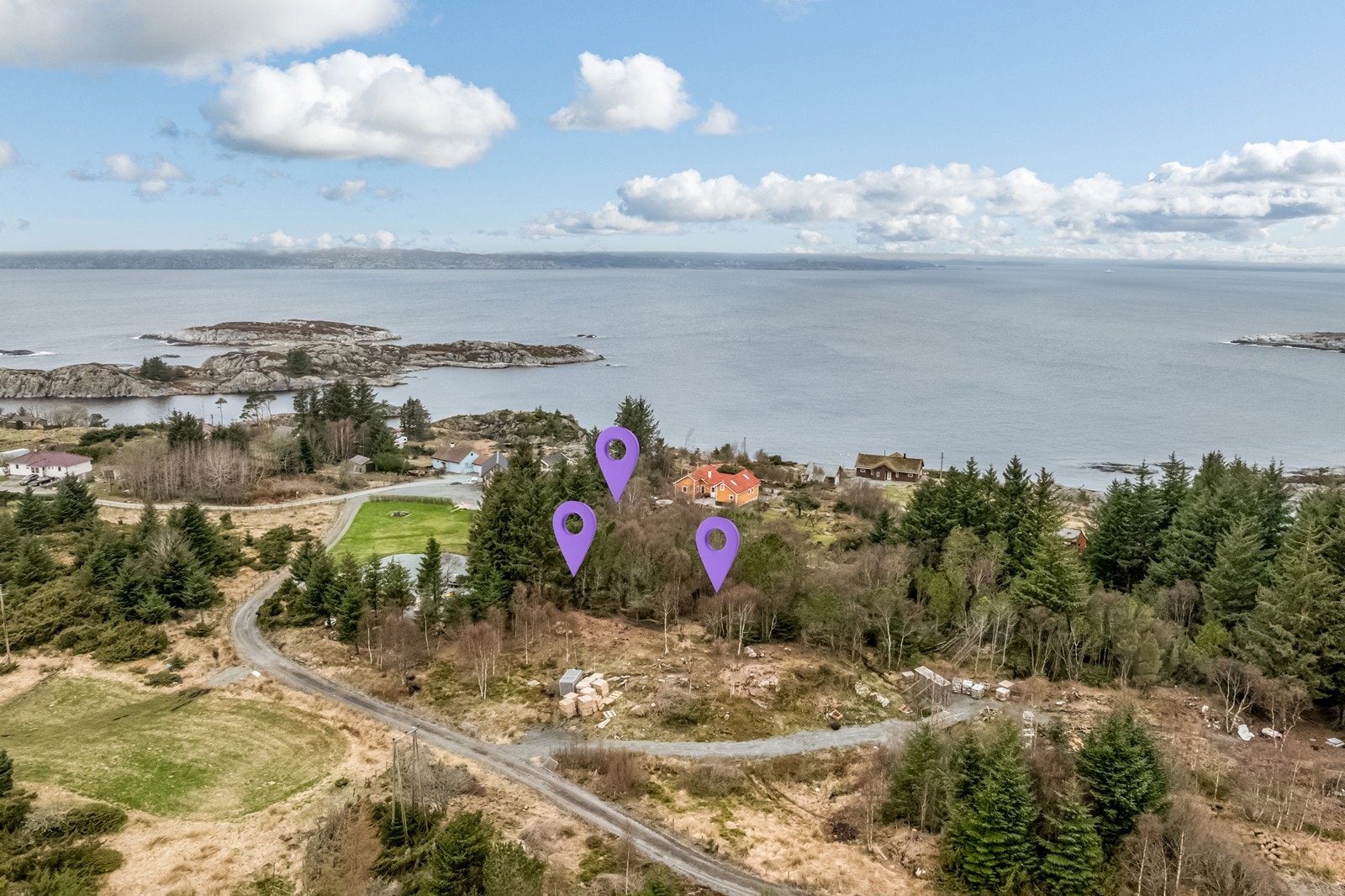 3 flotte tomter! Galleribilde