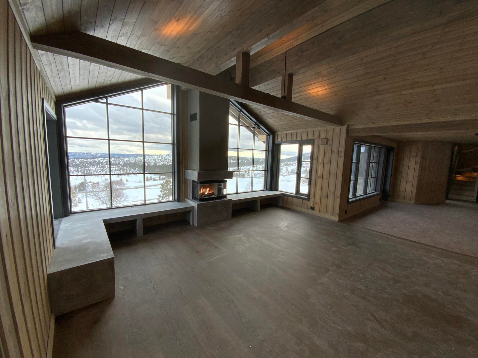 Eksempel på en kundetilpasset Skogstjerne hytte Galleribilde