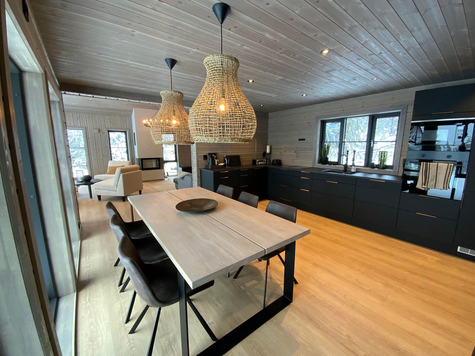 Eksempel på en kundetilpasset Skogstjerne hytte Galleribilde