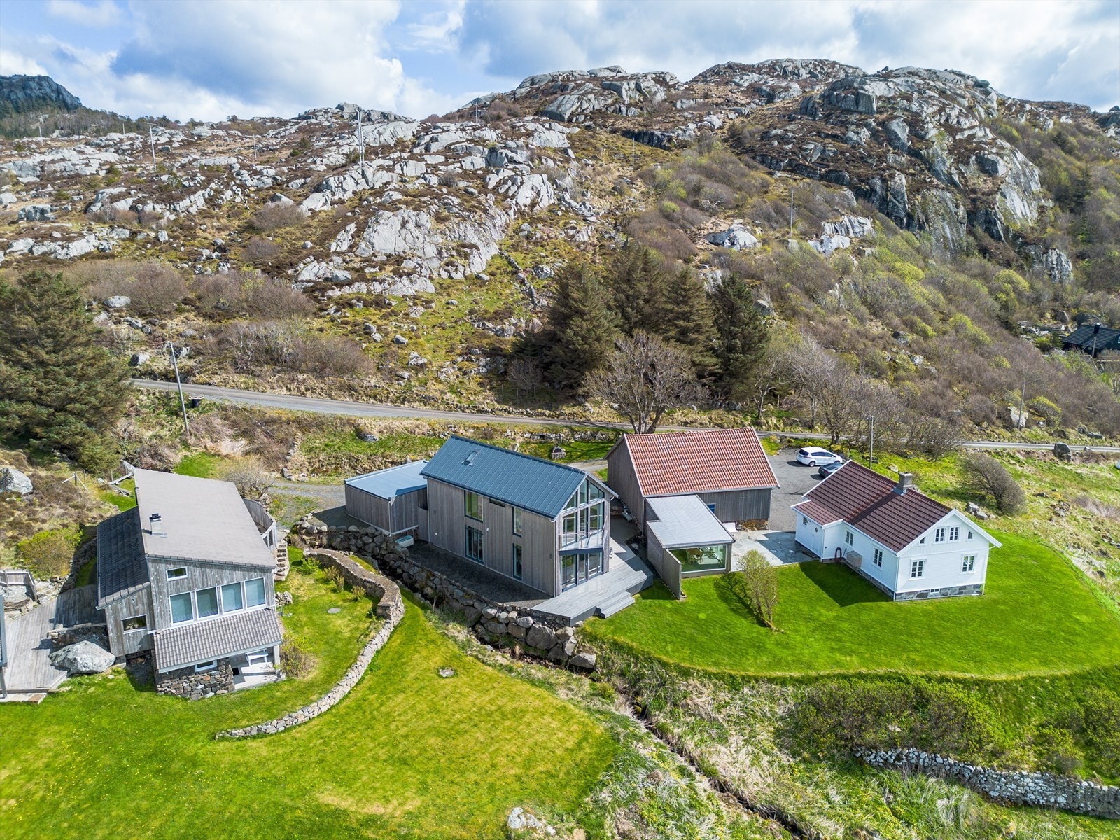 Dronefoto Galleribilde