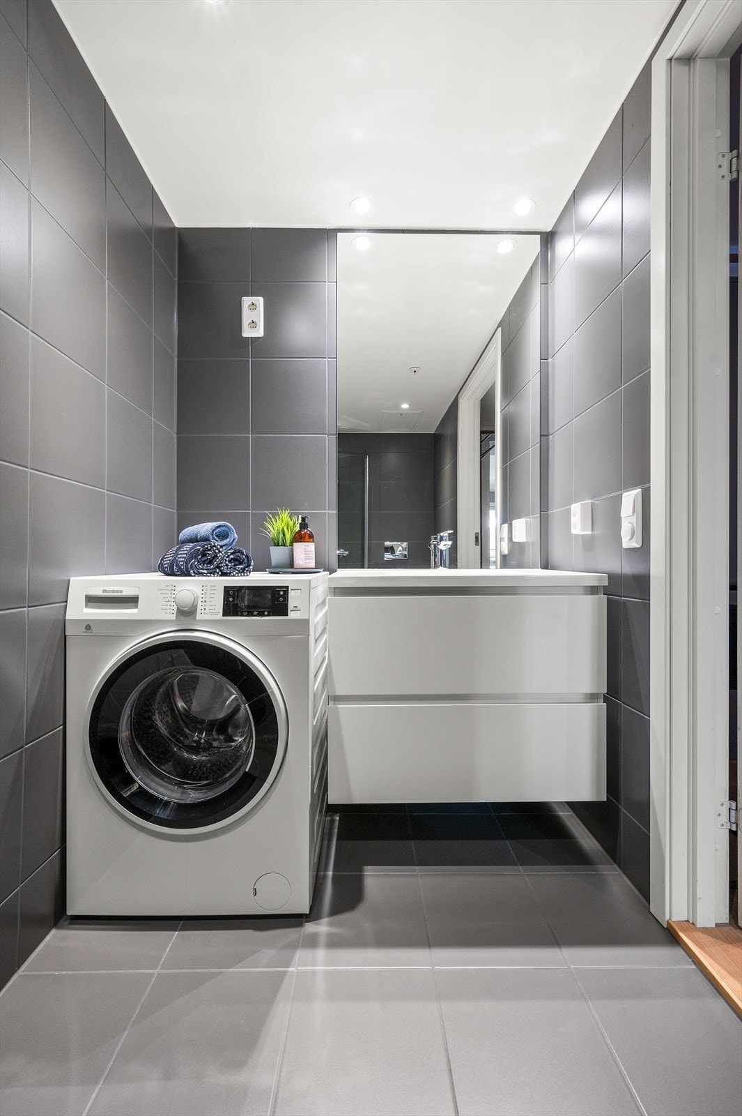 Leiligheten har balansert ventilasjon for godt inneklima. Galleribilde