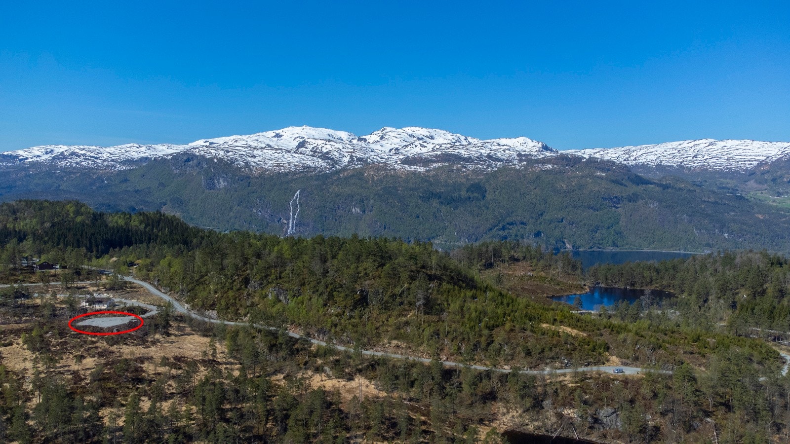 Merket tomt Galleribilde