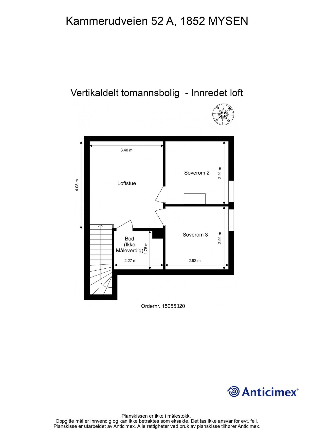 Plantegning 2.etasje Galleribilde