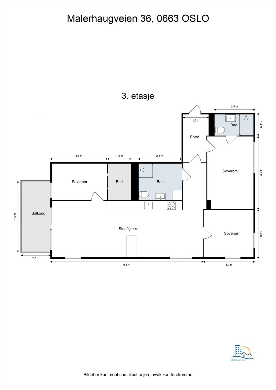 Plantegning Galleribilde