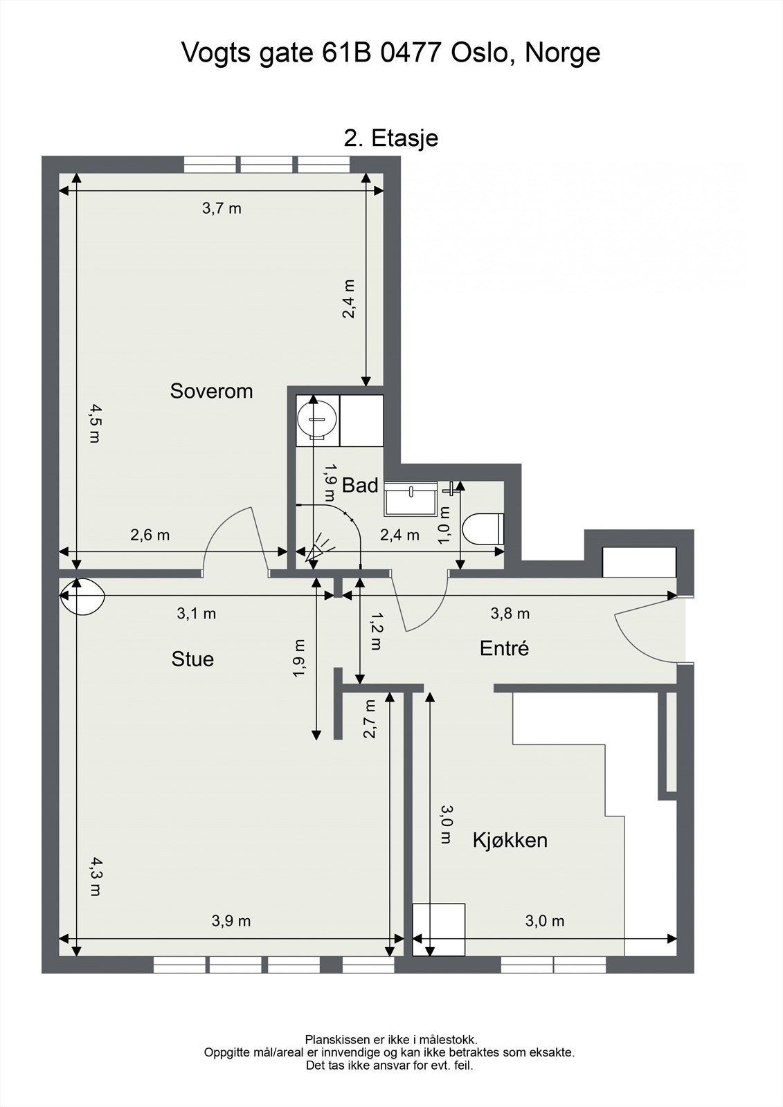 Plantegning. Galleribilde