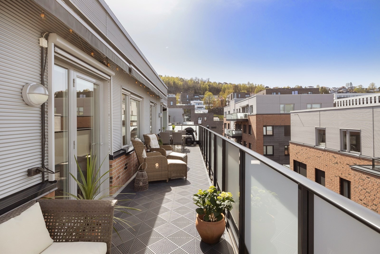 Velkommen til denne lekre og moderne toppleiligheten i Turbinveien 21! Galleribilde