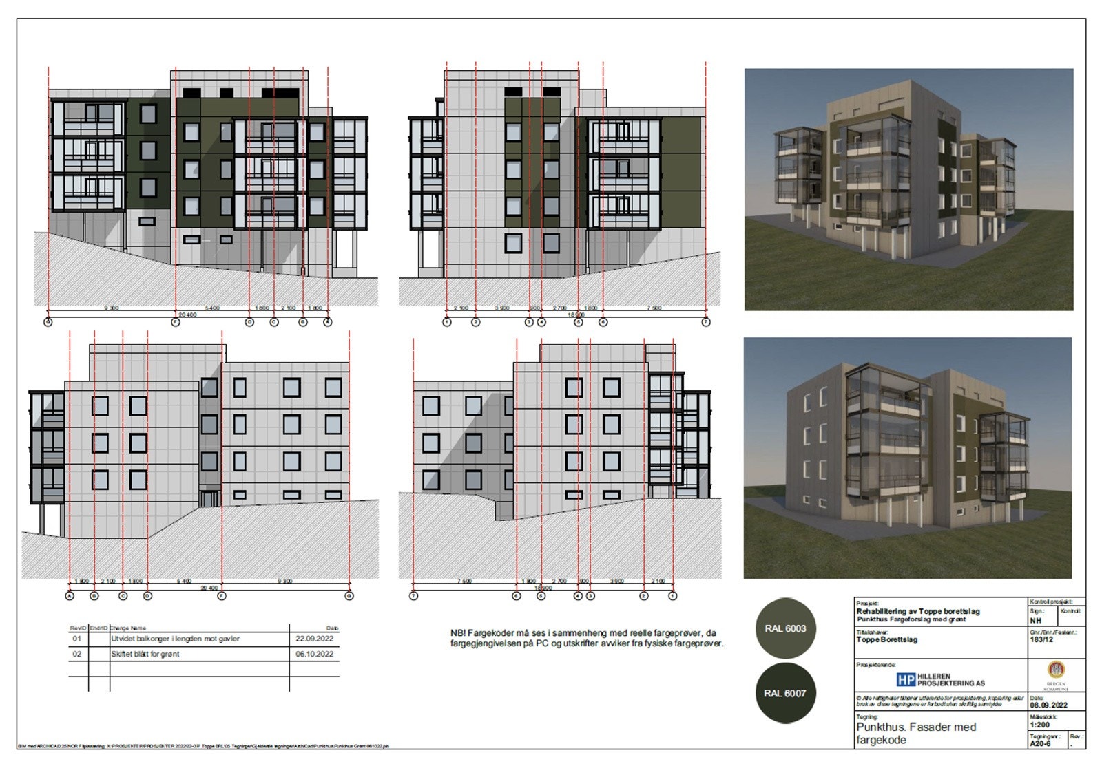 Ny fasade Galleribilde