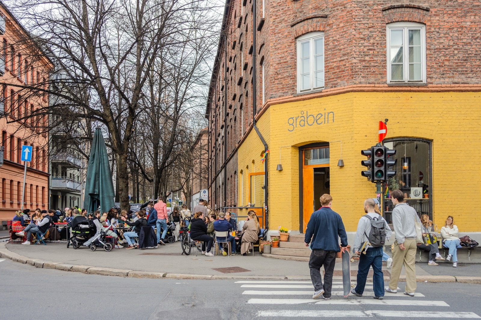 Gråbein er populært blant beboerne i området. Galleribilde