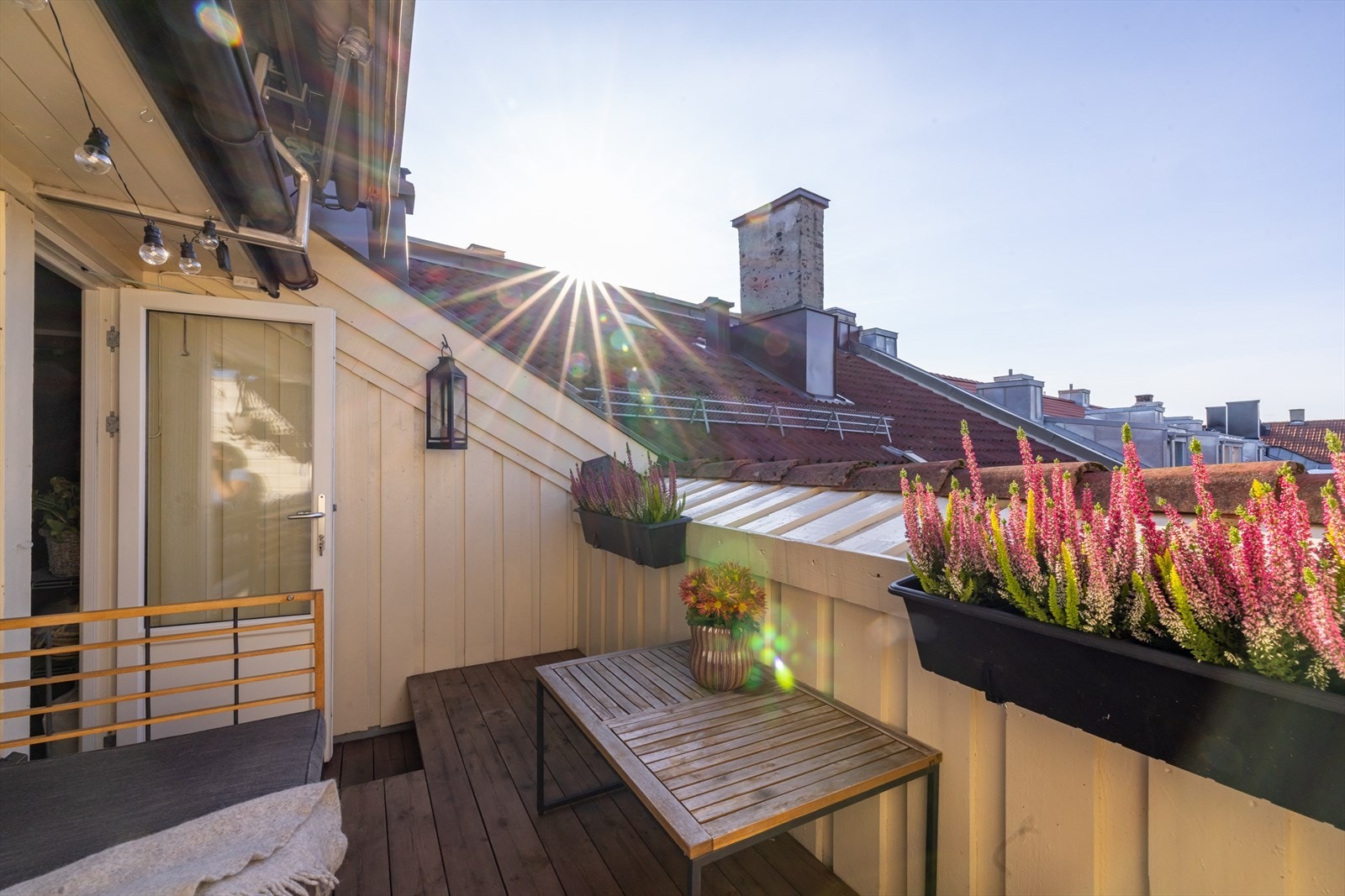 Terrassen oppleves helt usjenert Galleribilde