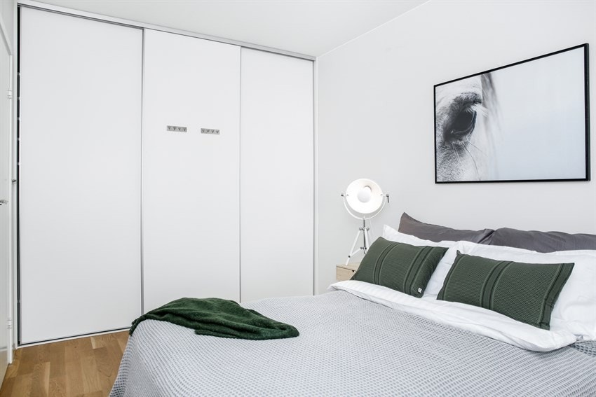 Garderobeløsning på soverom Galleribilde