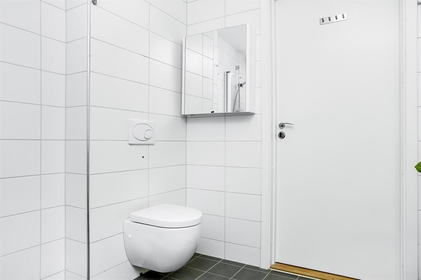 Vegghengt toalett Galleribilde