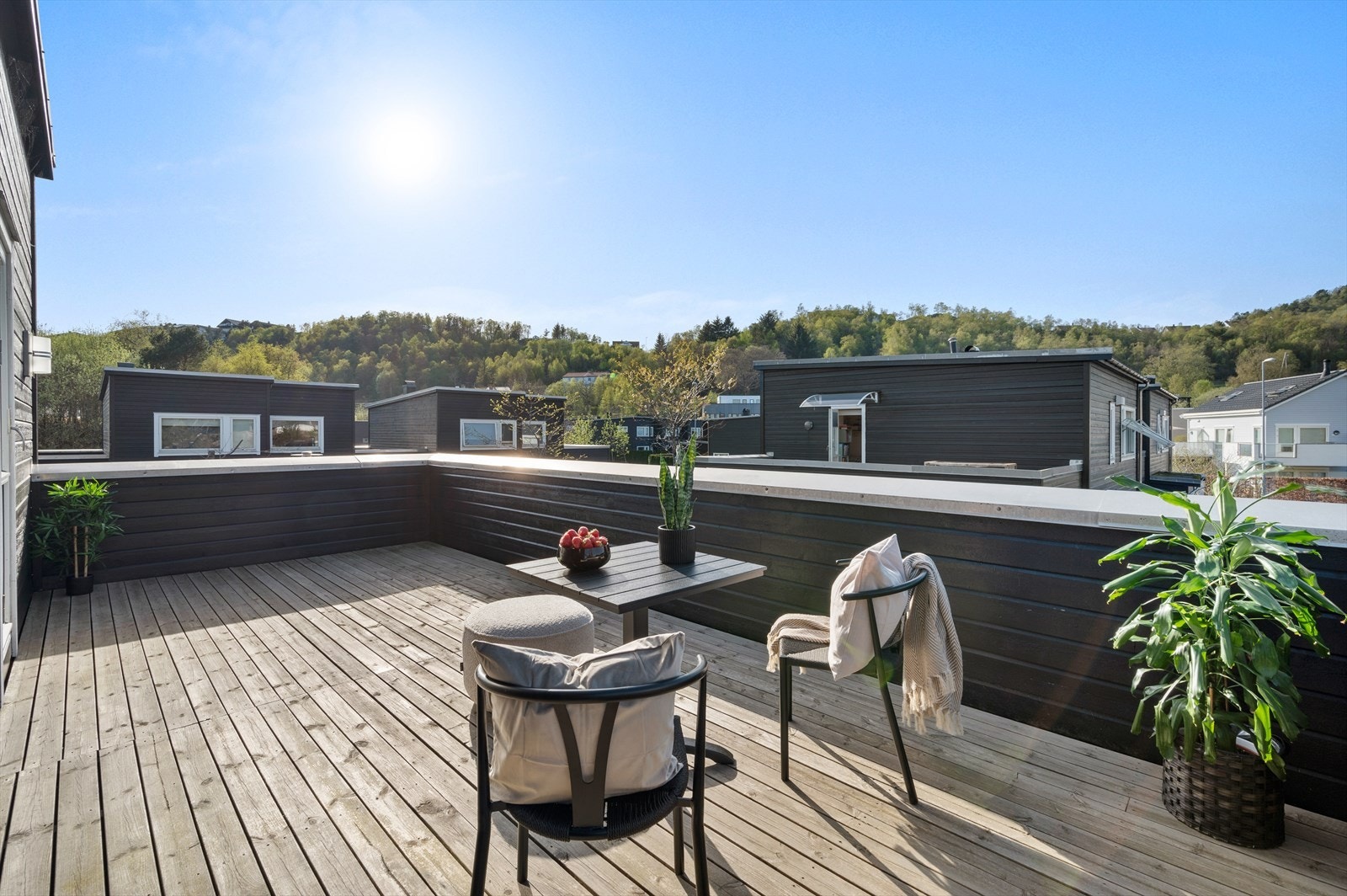 - Fantastisk takterrasse på 21m² - Galleribilde