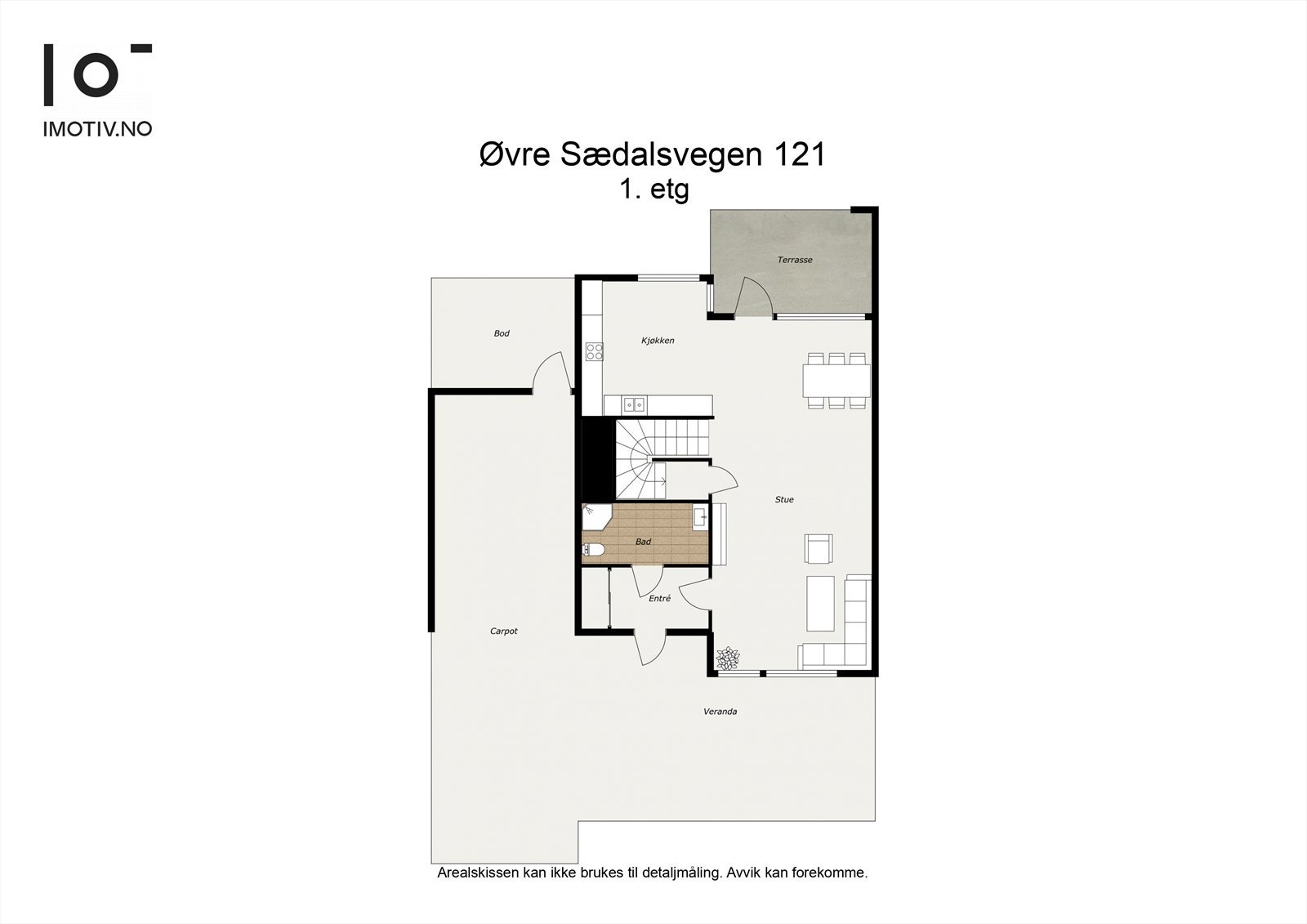 - Plantegning 1. etasje - Galleribilde