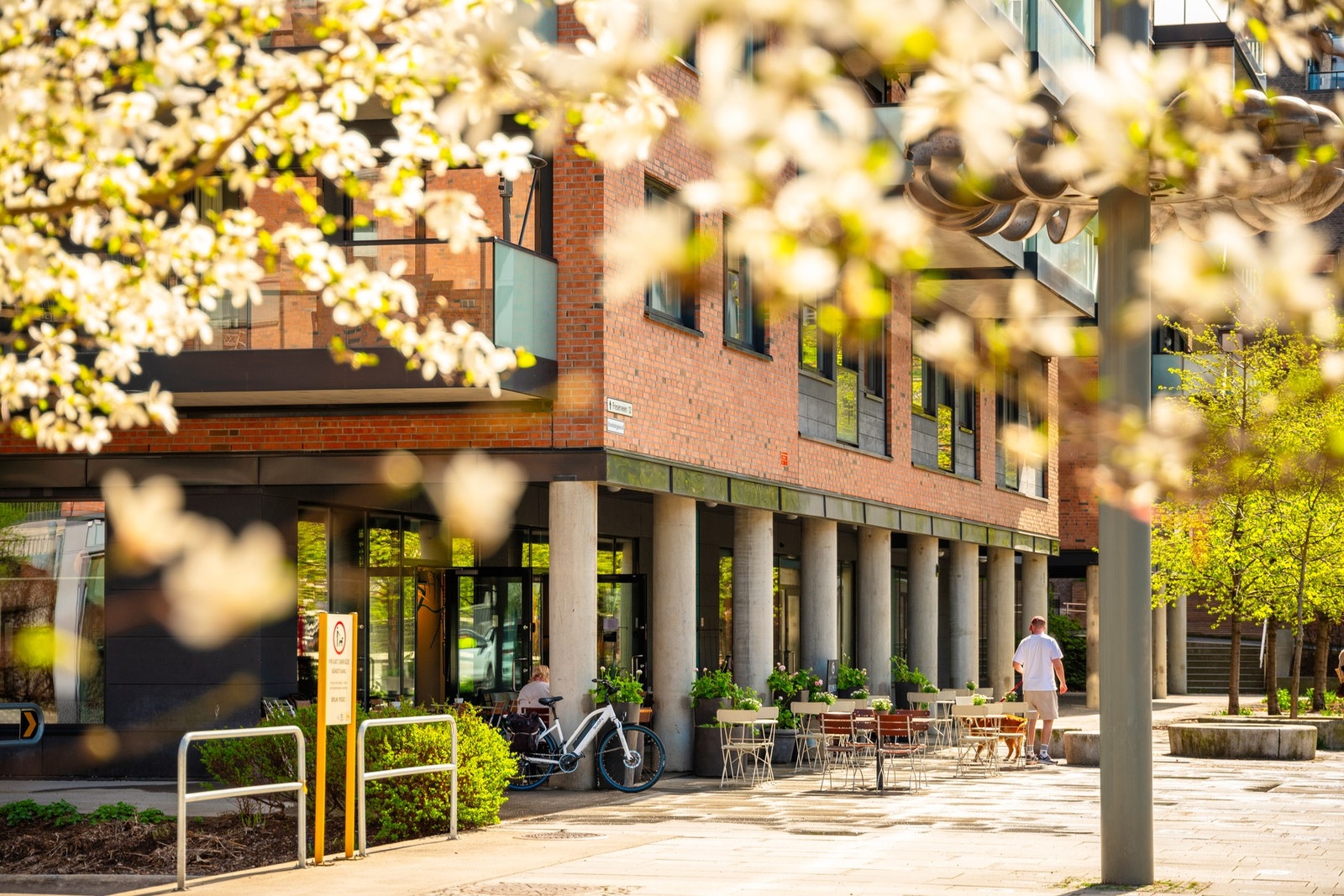 Åpent bakeri finner du i byggets 1. etasje. Galleribilde