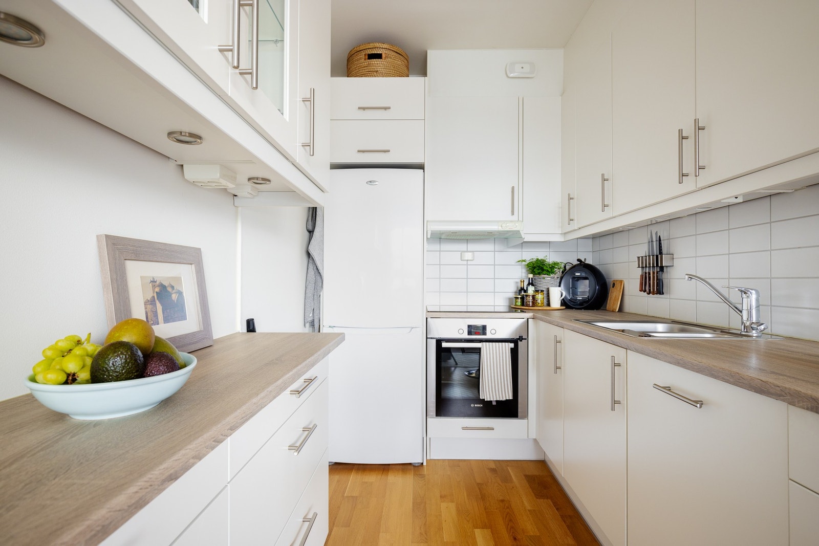 Alle hvitevarene medfølger. Galleribilde