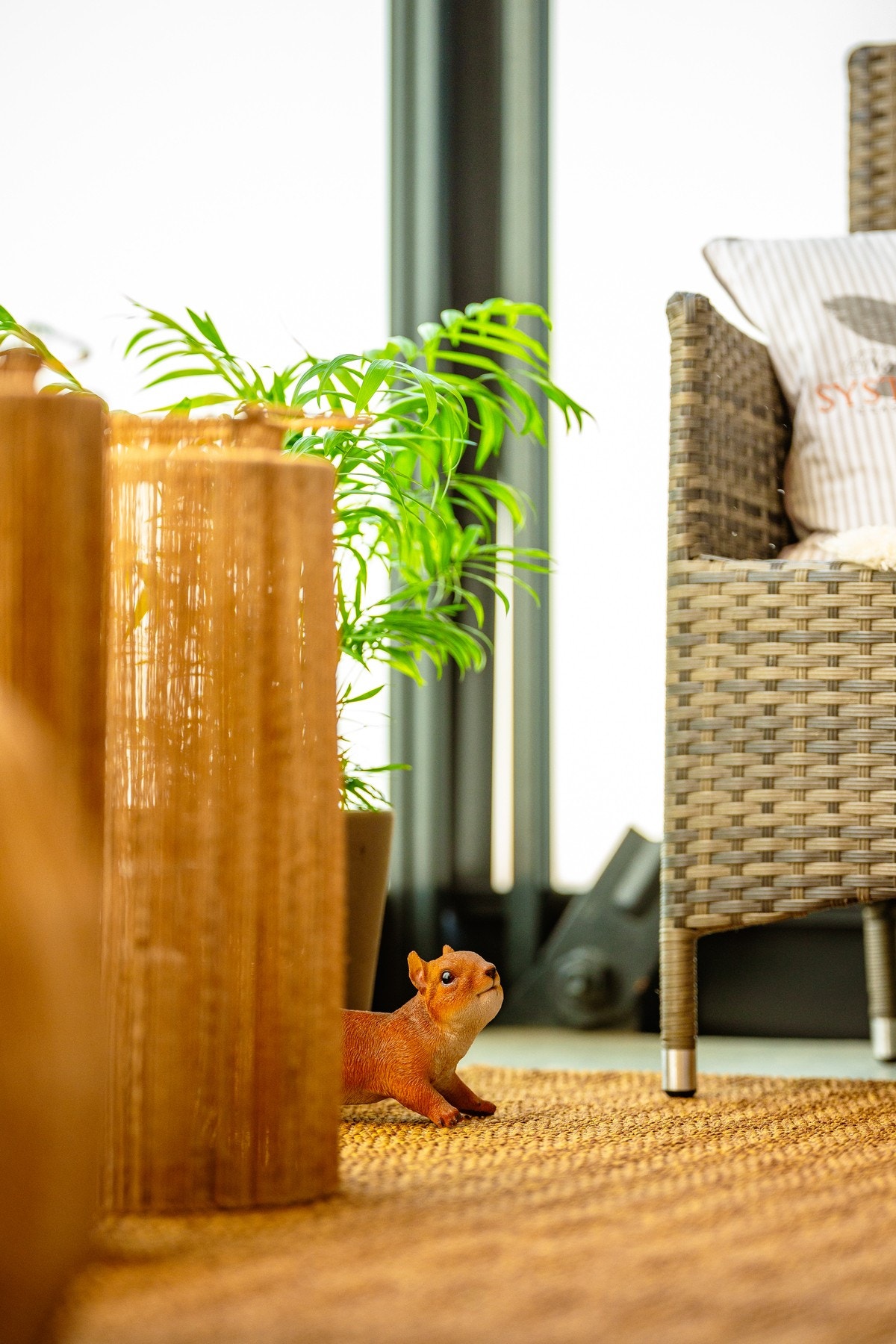 Balkongen er vestvendt og gir med det gode solforhold. Galleribilde