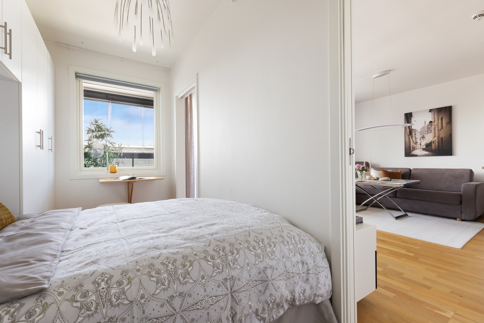 Visste du at a-konto fyring, varmtvann samt tv og bredbånd er inkludert i felleskostnadene? Dette bidrar til en mer oversiktlig privatøkonomi. Galleribilde