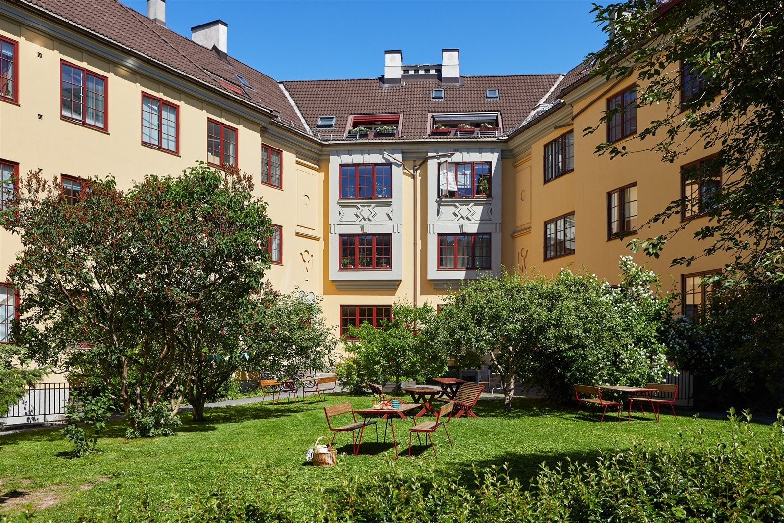 Velkommen til den flotte bakgården Galleribilde