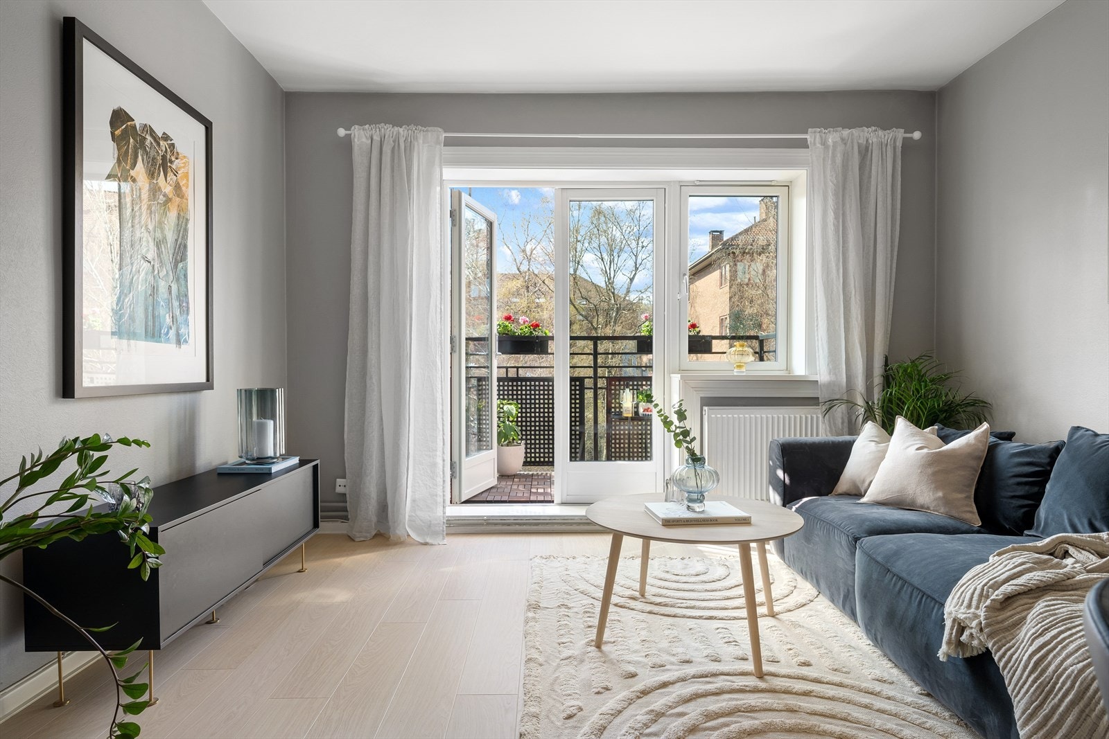I 2019 ble det lagt nytt gulv i alle rom foruten om bad. Galleribilde