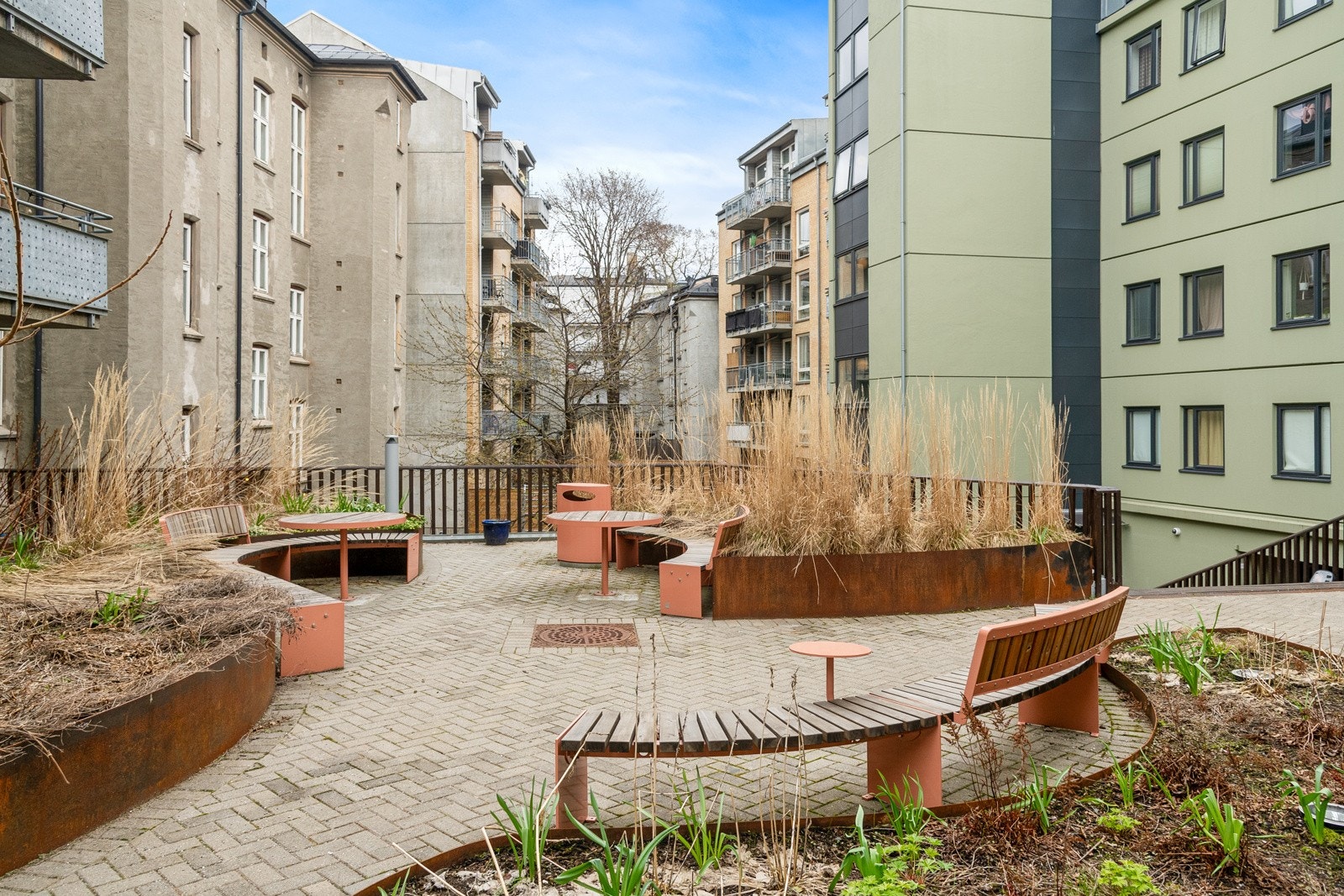 Pent opparbeidet og koselige gårdsrom. Galleribilde