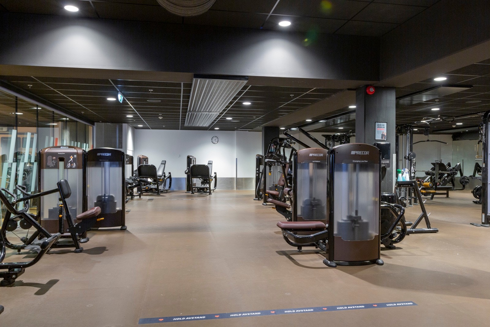 På Røa Finner du også treningssenteret Sats. Galleribilde