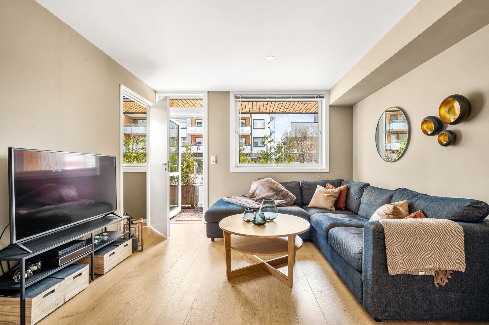 Leiligheten har en arealeffektiv planløsning og har rom for flere møbleringsløsninger. Galleribilde