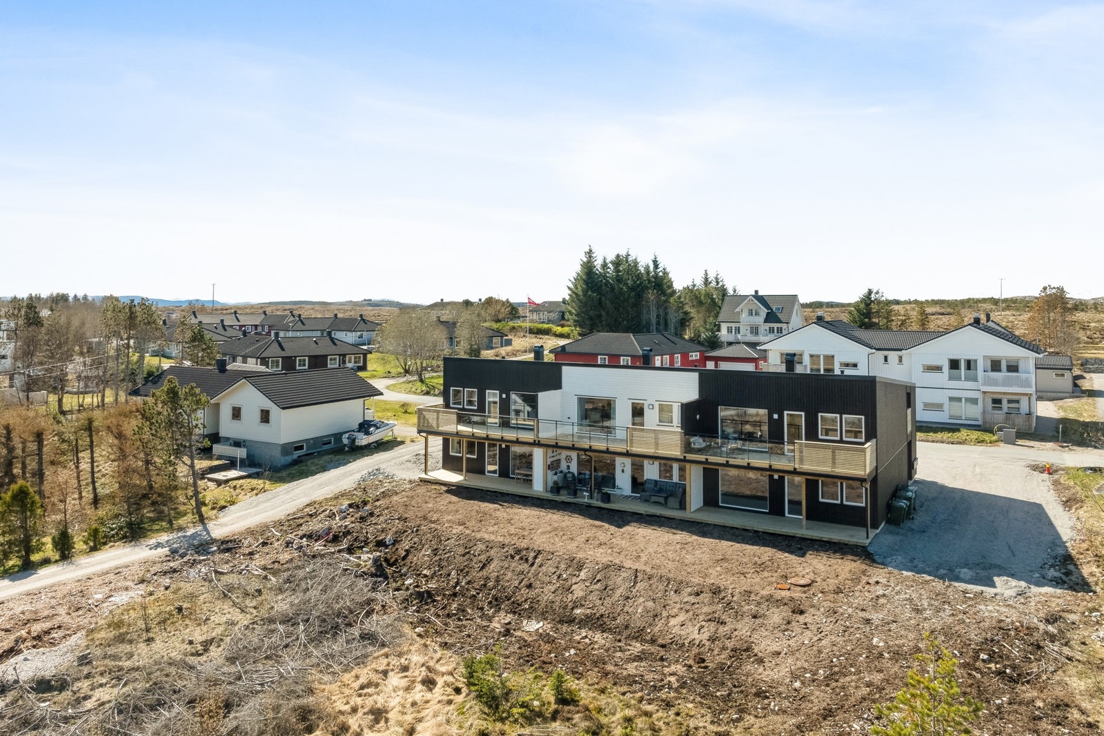 Dronebilde Galleribilde