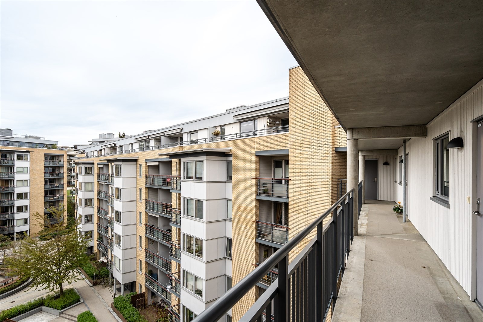 Leiligheten har adkomst fra svalgang. Galleribilde