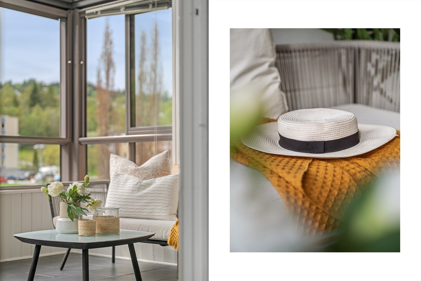 - En innholdsrik 4-roms toppleilighet med innglasset balkong - Galleribilde
